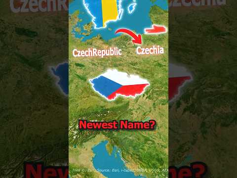 Country with newest name???🇨🇿🤔