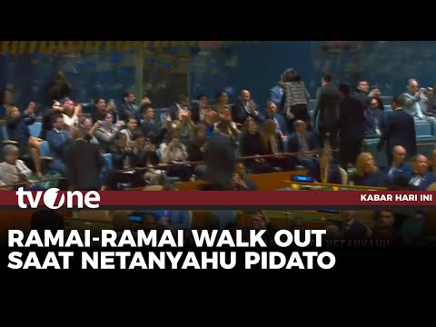 Aksi Walk Out di Sidang PBB saat Netanyahu Berpidato | tvOne