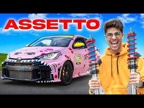 MODIFICHIAMO la YARIS GR EP.3 | ASSETTO su MISURA *primo al mondo* 🌏