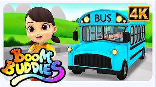 Wheels on the Bus 👶 | أغاني أطفال عربية مع شخصيات مرحة