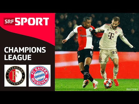 Feyenoord Rotterdam - FC Bayern München | Highlights - Champions League 24/25 - Runde 7 | SRF Sport