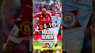 DERBY CONTROVERSY AT OLD TRAFFORD! 🤬🔴 Man Utd fall 1-0 to 10-man Man City | #MUFC #MANUNITED #MANUTD