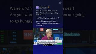 Elizabeth Warren Destroys CNBC Host In Feud Over Mamdani
