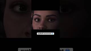 eyeball movement in GTA VI 🥶 #gta #gtavi #gta6 #gaming