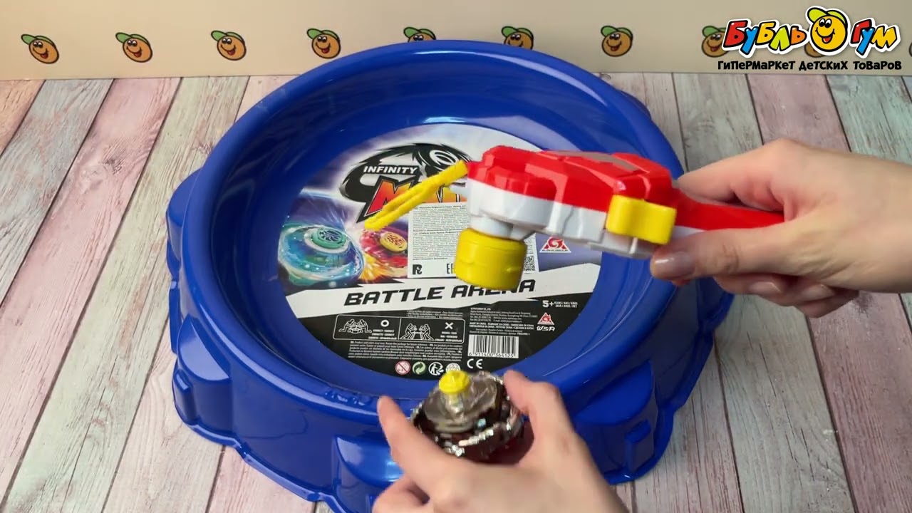 Игрушка Infinity Nado Fiery Dragon Original Волчок - видео