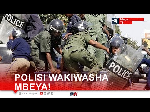 DAH! POLISI WAKIWASHA MBEYA!