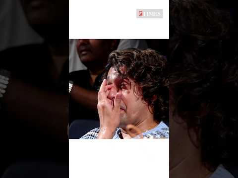 #sonunigam cries after hearing a contestant's rendition on a reality show | #bollywood #shorts