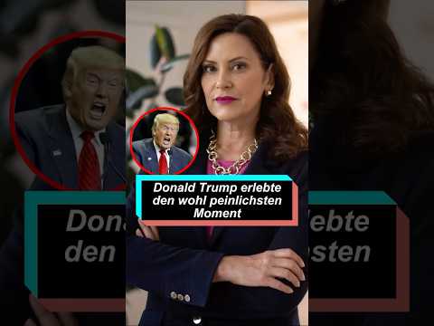 Donald Trump erlebte den wohl peinlichsten Moment seiner Karriere. #unitedstates #donaldtrump