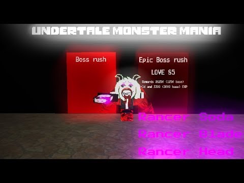 Undertale Monster Mania Rancer Code 07 2021 - roblox undertale monster mania rancer shrine