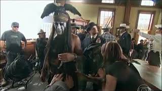 Johnny Depp faz entrevista no Fantástico