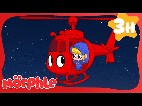 Morphle's Midnight Spin | Morphle's Family | My Magic Pet Morphle | Kids Cartoons