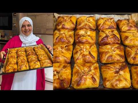 مسمن معمر في الفران بحشوة بسيطة و بنينة😍 حضريهم الكوتي مسمن مورق و مقرمش