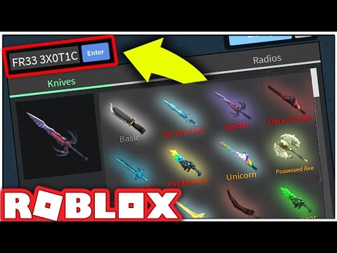 Assassin Exotic Knife Code 07 2021 - free roblox assassin codes