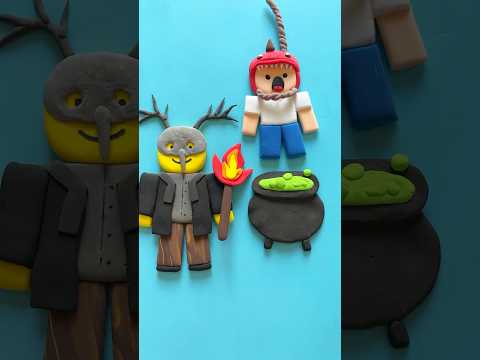 The SAD Story 99 Nights in Roblox Forest | Roblox MONSTER Clay 🦌 #99nightsroblox