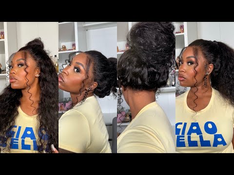 GAME CHANGER🔥 Full 360 wig with an INVISIBLE STRAP *no glue needed* + glueless | ft Cynosure Hair