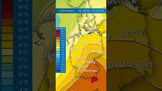 Schafskälte im Anmarsch! Maritime Polarluft lässt Deutschland bibbern #weather #germany #shorts