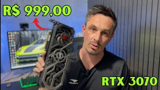 Comprei a RTX 3070 USADA por R$ 1.000! FUNCIONOU? 