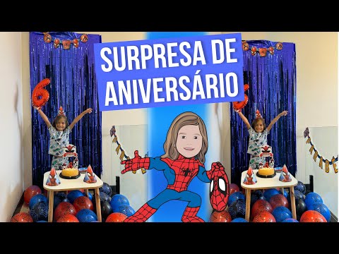 ACORDAMOS NOSSO FILHO COM UMA SURPRESA DE ANIVERSÁRIO