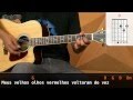 videoclase Olhos Vermelhos (aula de violão)
