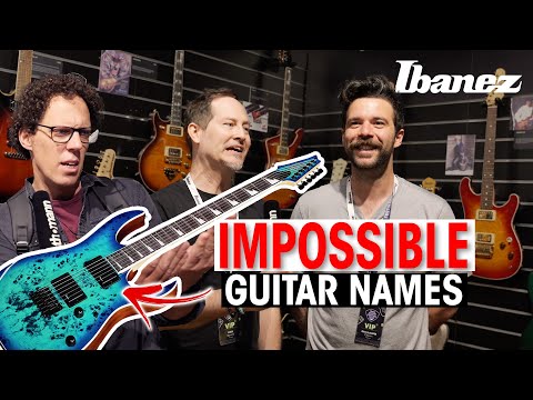 Can You Name The Ibanez Guitar? 😅 | An Impossible Challenge