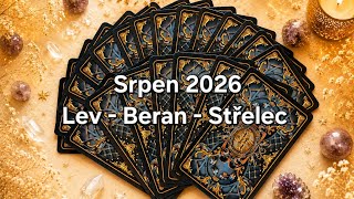 Co čeká v srpnu 2026 ohnivá znamení ❤🙏🍀... Lev ♌ Beran ♈ Střelec ♐