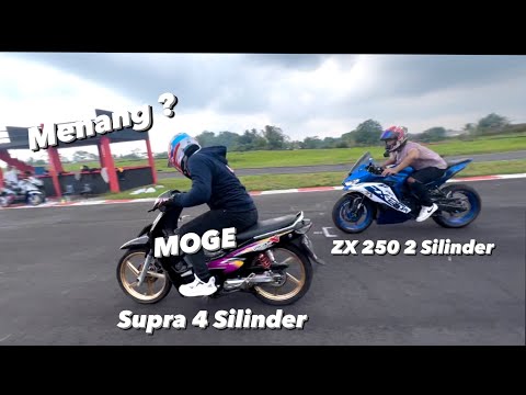 PARTAI BESAR ! SUPRA MOGE MENANG DARI ZX25 FULL MODIF