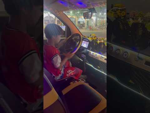 Chơi Xe Điện Mini, Chạy Xe Thiệt Bốc Đầu #miniev #test #electriccar #mini #drive #running #funny #vs