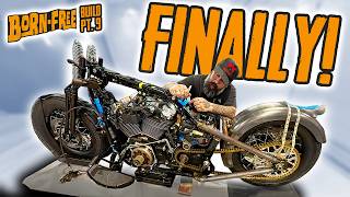 Harley Softail Build is FINALLY Coming to Life! (Born Free Pt. 9)
