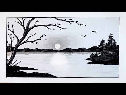 Satisfying Landscape Drawing