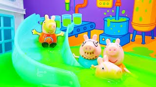 The Slime Factory - Peppa Pig Toy Fun