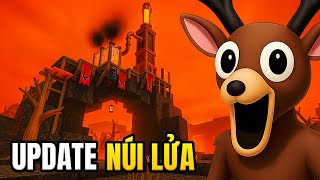 Bùm Hiến Tế Cho Núi Lửa 🌋 Trong VOLCANIC UPDATE | 99 Nights In The Forest
