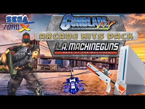 Gunblade NY & LA Machineguns Nintendo Wii Review