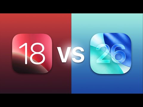 iOS 18 vs iOS 26 - A Radical Redesign!