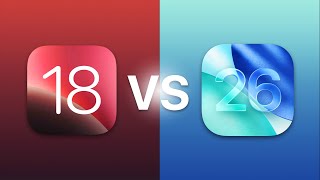 iOS 18 vs iOS 26 - A Radical Redesign!