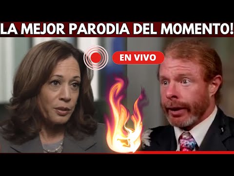 🔴LA MEJOR PARODIA de la ENTREVISTA de KAMALA y TIM WALZ en la CNN😂