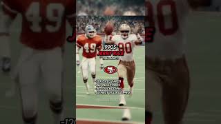 the best wide receiver each decade #shorts