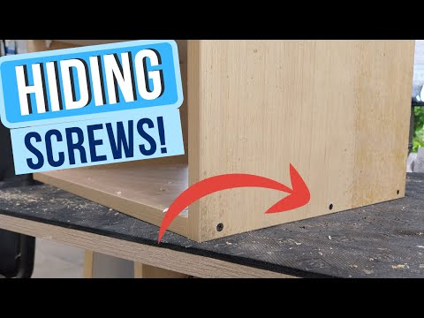 5 ways to hide screws!