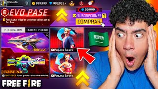 COMPRÉ EL PASE QUE ME DA TODAS LAS EVOLUTIVAS DE FREE FIRE en ARABIA SAUDITA !! - TheDonato