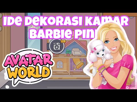 IDE DEKORASI KAMAR TIDUR PINK BARBIE AVATAR WORLD