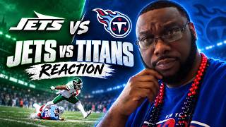 BRIAN DABBOL BACK UP TO HIS OLD TRICKS| TITANS VS JETS REACTION!