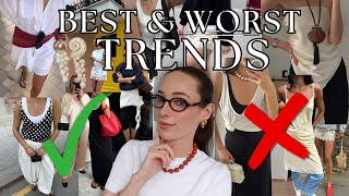 THE BEST AND WORST FASHION TRENDS HAPPENING RIGHT NOW | Easy summer style trends to wear into Autumn