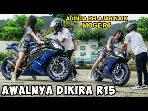 MENANG BANYAK‼️NGAJARIN ADINDA NAIK MOGE R6 | TAPI ENDINGNYA MALAH😭