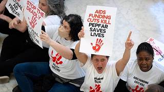 YouTube video thumbnail: Unaids Warns Funding Cuts Threaten Progress to Eliminate HIV/Aids