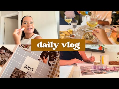 VLOG: Voltei! Muitas novidades para contar, organizando a casa, recebidos, vision board 2025 e mais