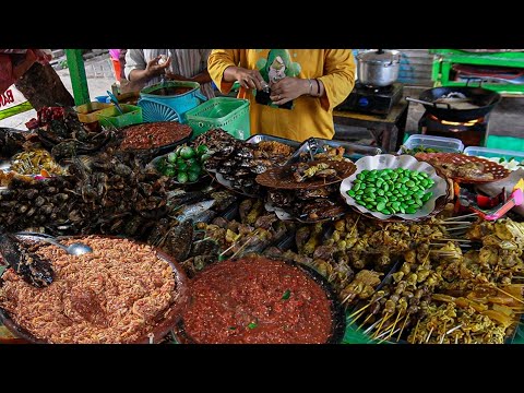 INI BARU MANTAP!! 5 SAMBAL DALAM 1 COBEK LAUKNYA BEBAS AMBIL SAK PUASE