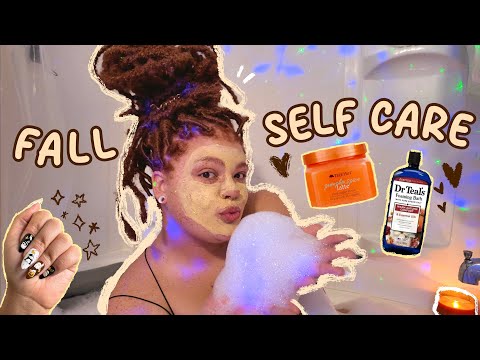 fall self care + maintenance vlog ✨ (at home on a budget)