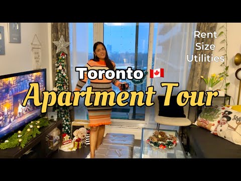 MY APARTMENT TOUR *fully furnished & Pinterest Inspired * | 2 Bed apartment 750 sqft in Toronto GTA