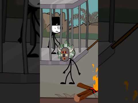 நா தான் முட்ட புச்சி Grylls || Prison Break Stickman Story Gameplay Part 23 || Mutta Puchi #shorts