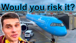 I Landed at Heathrow With 75 Minutes to Connect | KLM AMS-LHR
