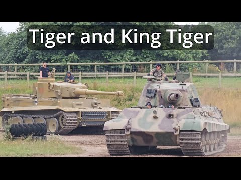 The Only Working King Tiger and Tiger Tank In The World - Tankfest 2025